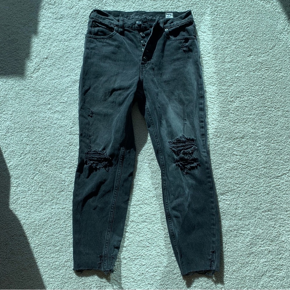 Free People distressed jeans